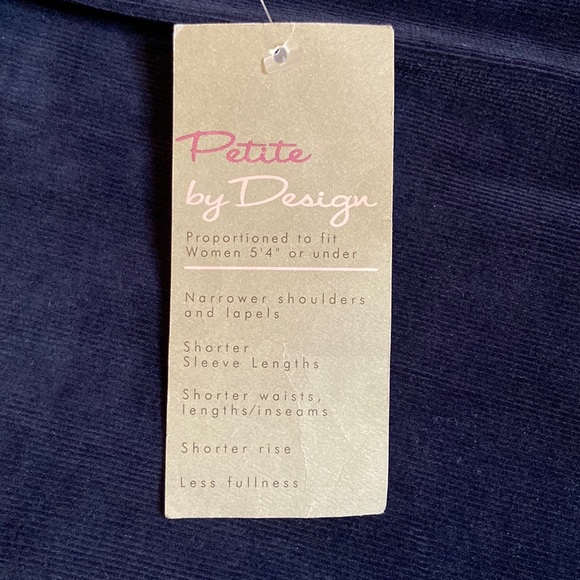 ⭐️ HP PANTOLOGY Navy Corduroy Gauchos - Picture 8 of 10